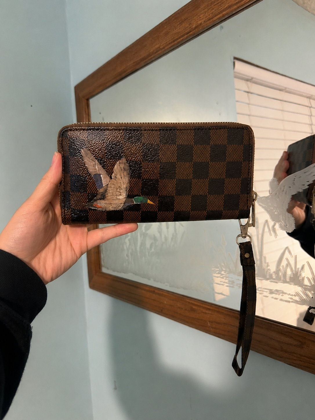 Flying Mallard Duck Wallet