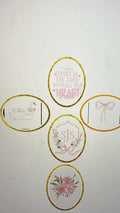 Custom Handmade Nursery Oyster Shell Cross