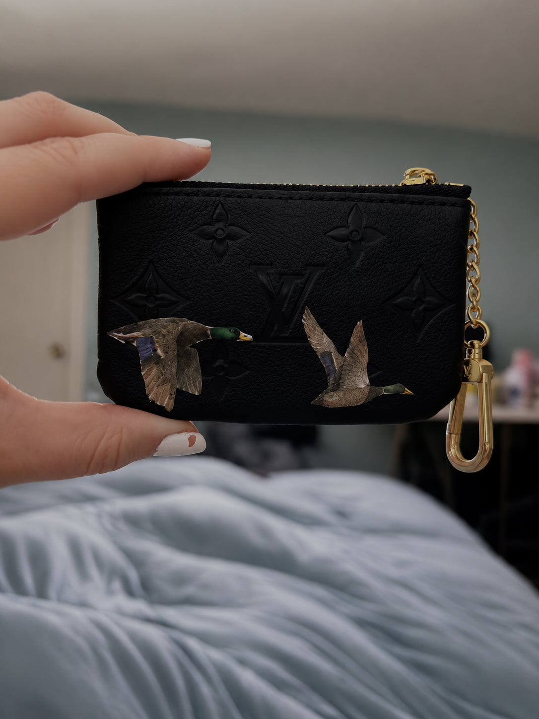 Mallard | black coin wallet
